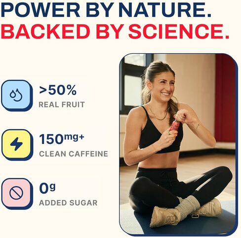 Ethan's Organic Clean Energy Shots Tart Cherry Ginger, 6 Pack of 2oz | 150mg Caffeine | Green Tea, Guayusa, Lion's Mane & Cordyceps | Sugar-Free, Vegan, Gluten-Free, USDA Organic in Saudi Arabia