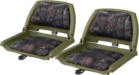 GYMAX Boat Seats, Folding Low Back Fishing Boat Seat w/Thickened Sponge Padding, Waterproof PVC Leather, Stainless Steel Screw, Fold-Down Captain Chairs for Pontoon Yachts (1 Pack,Light Grey) in Saudi Arabia