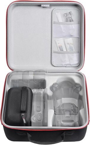 حافظة صلبة للسفر من RLSOCO لـ DJI Mavic 4 Pro Drone Fly More Combo - تناسب مجموعة كاملة من الملحقات: جسم الطائرة بدون طيار، وحدة تحكم DJI RC Pro 2/RC 2، بطاريات × 3، محور شحن، مراوح وملحقات أخرى in Saudi Arabia