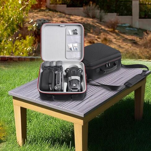 حافظة صلبة للسفر من RLSOCO لـ DJI Mavic 4 Pro Drone Fly More Combo - تناسب مجموعة كاملة من الملحقات: جسم الطائرة بدون طيار، وحدة تحكم DJI RC Pro 2/RC 2، بطاريات × 3، محور شحن، مراوح وملحقات أخرى in Saudi Arabia