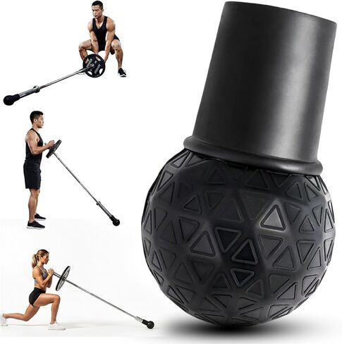 Barbell Landmine Attachment – Portable Barbell Attachmentfor 2-Inch Olympic Bars – Non-Slip Silicone Grip for Home Gym, Deadlifts, T-Bar Rows, and Shoulder Press in Saudi Arabia