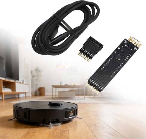 Breakout PCB Board Local Control for Dreame X40 Ultra/Mova P10 Pro Ultra – Smart Debugger with USB – No Disassembly, Privacy Protection in Saudi Arabia