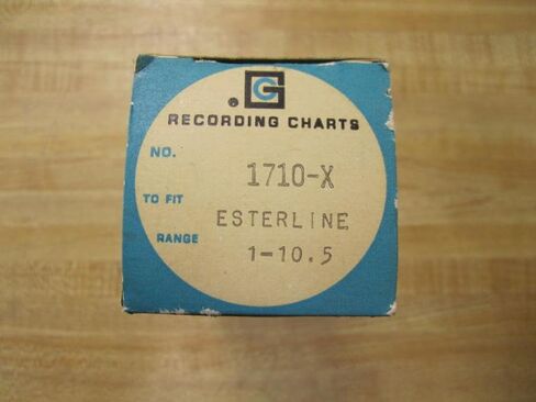 1710-X Chart Paper in Kuwait