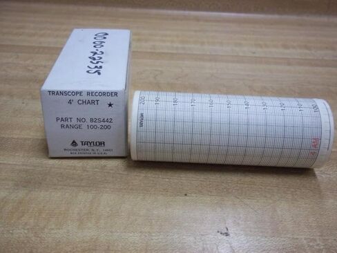 Taylor Dunn 82S442 Transcope Recorder Chart Range 100-200 in Saudi Arabia