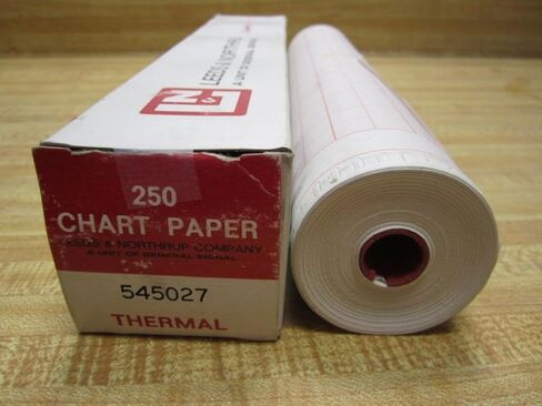 Leeds and Northrup 545027 Speedomax 250 Chart Paper Thermal in Kuwait