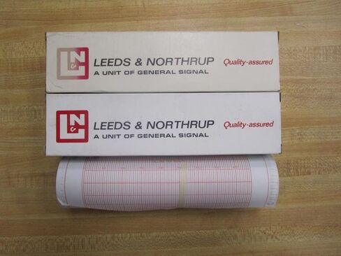 Leeds & Northrup 674800 Thermal Chart Paper Speedomax 165 Pack of 2 in Kuwait
