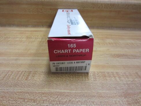 Leeds & Northrup 10451863 Chart Paper 165 in Kuwait