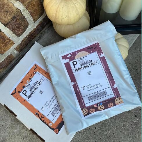 (100 Sheets, 100 Labels) Sticker Paper, 8.5" x 11" Full Sheet Shipping Address Labels, 1 Per Page Self Adhesive Mailing Label for Laser and Inkjet Printers in Kuwait