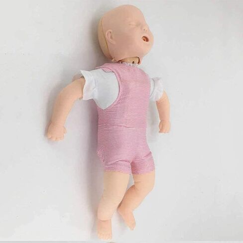 قزم إنعاش الطفل مقاس 60 سم - قزم تدريب على الإسعافات الأولية CPR - أداة تعليم العلوم الطبية لتدريب الرضع على احتشاء القزم ومناورات الاختناق والإسعافات الأولية in Saudi Arabia