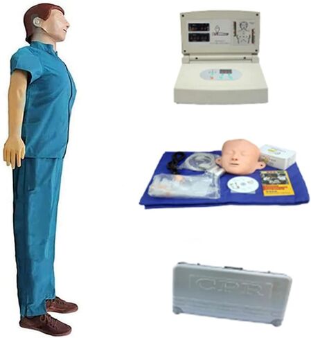 محاكاة القزم لتدريب الإنعاش القلبي الرئوي للبالغين مع جهاز مراقبة ردود الفعل للتدريب على التنفس الاصطناعي in Saudi Arabia