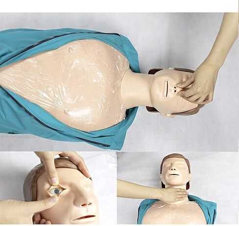 CPR Training Manikin,Full Body CPR First Aid Training Manikin,Medical Model Cardiopulmonary Resuscitation Simulator for Patient Education and Teaching in Saudi Arabia
