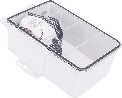 750GPH Shower Sump Pump, Multi Inlet Design Automatic Start Electric Water Pump for Boat Cabin, with Easy Installation for RV Marine Drainage in Kuwait