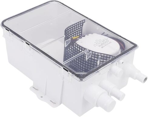 Shower Sump Pump System, 600GPH Marine Sump Pump with Automatic Switch and Multi Inlet Design, for Boats and RVs in Kuwait