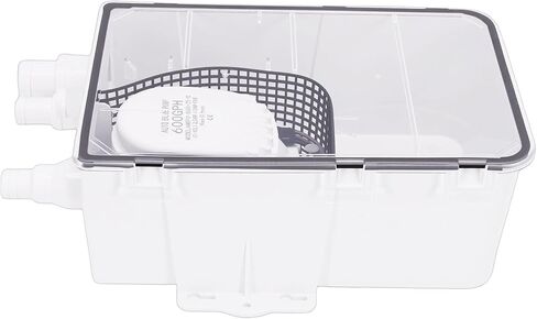 Shower Sump Pump System, 600GPH Marine Sump Pump with Automatic Switch and Multi Inlet Design, for Boats and RVs in Kuwait