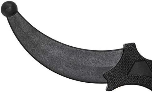 MACS 8.75'' Karambit Martial Arts Black Plastic Blunt Self Defense Training Knife in Kuwait