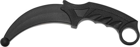 MACS 8.75'' Karambit Martial Arts Black Plastic Blunt Self Defense Training Knife in Kuwait
