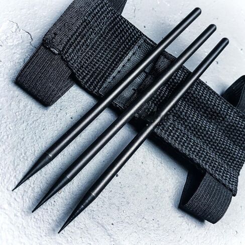 3 PC 6" Tactical Ninja Throwing Spike Set Dart Quills Knife Combat Kunai Daggers in Saudi Arabia