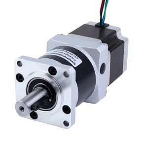 STEPPERONLINE Nema 23 Stepper Motor Bipolar L=54.5mm w/Gear Ratio 50:1 MG Series Planetary Gearbox in Kuwait