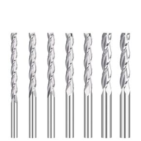 1pcs 3 Flute Flat End Mill 3.175 4 6mm Shank CNC Milling Cutter Carbide Router Bit for Woodworking Endmill(4x4x32x55mm) in Saudi Arabia