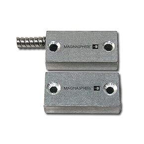 MSS-310S جهة اتصال للباب مثبتة على السطح مع مفتاح واحد، حلقة مغلقة واحدة، مدرج في قائمة UL، مبيتات من الألومنيوم، كابل مدرع مقاس 24 بوصة، مقاس 2 بوصة in Kuwait