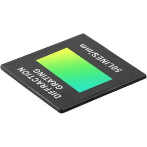 Transmission Diffraction Grating 50/100/300/600 Lines per mm, Optical Spectrophotometer for Teaching Experiments, Wavelength Range 200-2000nm, for Spectral Decomposition and Component Detection(300) in Kuwait