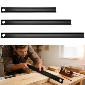 24", 38", 50" Anodized Aluminum Straight Edge Tool with Precision Edge, Heavy-Duty Machinist Straight Edge Ruler for Woodworking Marking and Scribing Lines & DIY Projects in Kuwait