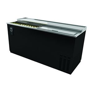 BK Resources Back Bar Underbar Refrigeration Bottle Cooler with Stainless Steel Top, 65-1/2" x 26-1/2" x 33-3/8" in Kuwait