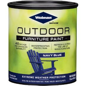 Wolman 360349 Outdoor Furniture Paint, Quart, Navy Blue, 1 Quarts (Pack of 1) in Saudi Arabia