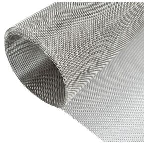 304 Stainless Steel Wire Mesh Screen,15.7"x47.2", 0.45mm Hole 40 Mesh, No Rust and Sturdy, Easy to Cut, Heat-Resisting Metal Mesh for Vent, Window Screen Mesh, Cage, Filter Mesh, DIY Projects, etc in Saudi Arabia