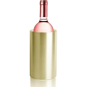 Gold Wine Chiller Bucket for Bottle 750ml White Wine Cooler, Insulated Champagne Beer Ice Chiller Keep Wine & Beverage Cold in Saudi Arabia