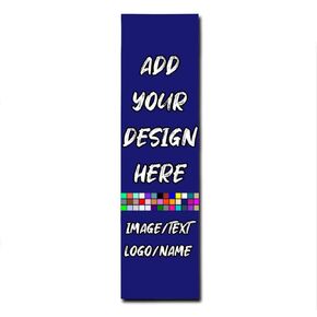 Custom Skateboard Grip Tape 1 Sheet Personalized Waterproof Scooter Sticker Add Your Photo Logo Text, 1pcsBlack, 9x33inch in Saudi Arabia