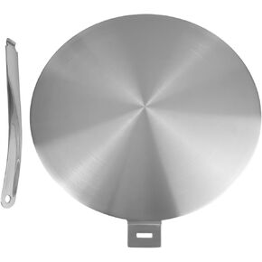 Stainless Steel Heat Diffuser Plate for Ceramic Stove, Even Heat Conduction for Pots and Pans, Available in 13cm 20cm 24cm 28cm Sizes for Efficient Cooking on Induction Cooktops(24cm) in Kuwait