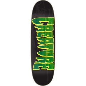 Creature Logo Spray Skateboard Deck, 9.0in in Kuwait