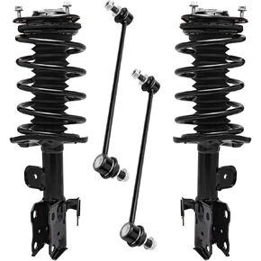 Detroit Axle - Struts Kit For For 2010-2015 Toyota Prius 2 Struts w/Coil Spring 2 Sway Bar Links Resive Shock Extorbers 2011 2012 2013 2014 repults anduction in Saudi Arabia
