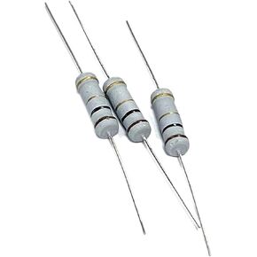 2W Carbon Film Resistor 0.1R 1R 10R 100R 1K 10K 100K 1M 0.1 1 10 100 R K Ohm 5% Resistance 0.1R~1M 20Pcs(CF 2W 75R 20pcs) in Kuwait