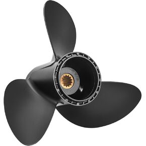 11 3/4 x 17 Aluminum Outboard Boat Propeller for BRP Johnson Evinrude OMC Stern Drive 40-50HP, 13 Spline Tooth, 176422, Compatible with Evinrude 40HP 50HP, 4 Stroke, RH in Kuwait