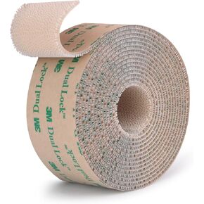 قفل مزدوج منخفض المستوى وقابل لإعادة الإغلاق SJ4570 مصنوع من 3M | 1 × 7.5 قدم | شرائط تثبيت ذات قوة صناعية | خطاف متشابك ذاتي التزاوج مع لاصق قوي | استخدام داخلي وخارجي in Kuwait