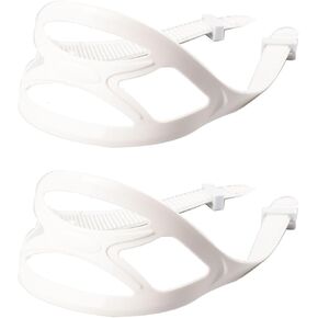 Universal Silicone Replacement Scuba Mask Strap, Swimming Goggles Bungee Headband Accessories for Diving Snorkeling 2PCS in Kuwait