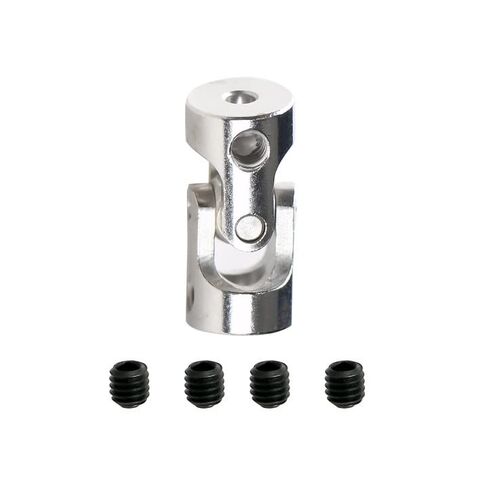 Aopin 4mm to 8mm Rotatable Universal Joint Coupling Shaft Stepper Motor, Length 35mm / 1.38", Coupler Connector with Screw for 3D Printer, RC Robot, Car Boat Shaft, DIY Encoder, CNC Machine in Saudi Arabia