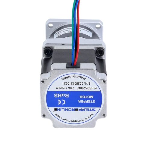 STEPPERONLINE Nema 23 Stepper Motor Bipolar L=54.5mm w/Gear Ratio 50:1 MG Series Planetary Gearbox in Saudi Arabia