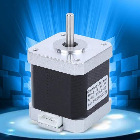 Eujgoov 17HS8401 NEMA 17 CNC Stepper Motor Kit High Torque 4 Pin Cable for 3D Printers & Machining Equipment in Saudi Arabia
