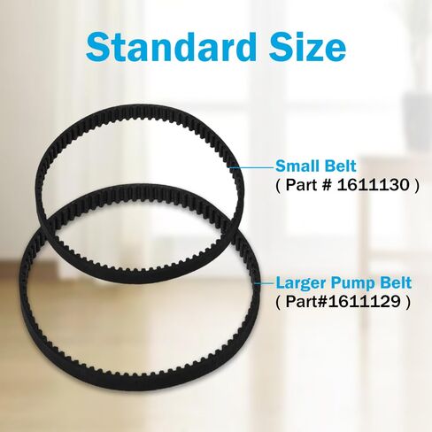 حزام بديل لـ Bissell 3588F ProHeat 2X Revolution Pet Pro Plus ملحقات حزام 2 قطعة (قطعتان) in Kuwait