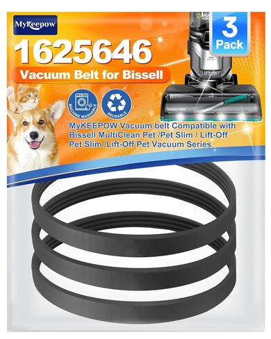 1625646 Vacuum Belts Compatible with Bissell MultiClean Pet Vacuum 2998, 2852, 3059, 2849, 3000, 3057, 2999, 31259, 28492, EPH245 Series, 3 Pack in Saudi Arabia