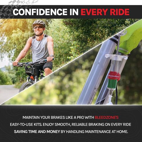 مجموعة BleedZone Bleed لفرامل SRAM Maven، مجموعة كاملة لتنزف الفرامل الهيدروليكية SRAM مع تركيب حافة النزيف، حقنة قابلة لإعادة الاستخدام، خرطوم ومحولات الزيت المعدني، أدوات فرامل الدراجة MTB ومجموعة الصيانة in Saudi Arabia