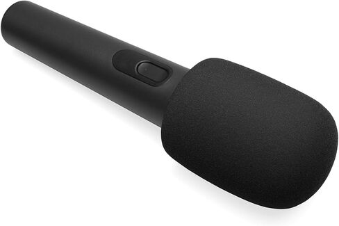 غطاء ميكروفون إسفنجي متوافق مع ميكروفونات الميكروفون اللاسلكية JBL PartyBox، نظام ميكروفون لاسلكي، ميكروفون PartyBox 100، إسفنجة ميكروفون كاريوكي، مرشح بوب للزجاج الأمامي 4 عبوات (برتقالي أسود) in Kuwait