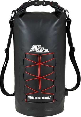 Dry Water Adventure - Marine Grade Waterproof Backpack Insulated Cooler Bag - Camping, Diving, Kayaking, Boating, Beach, Travel, Picnic, Food and Beverage, Siberian Series (20 Liter/5.3 Gallon) in Kuwait