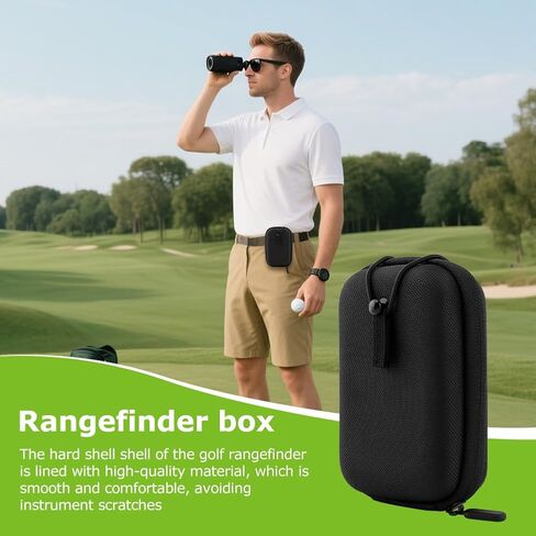 Golf Rangefinder Case,Hard Golf Range Finder Case Box,Universal Range Finders Portable Carry Bag for Most Rangefinders,with a Lanyard in Saudi Arabia