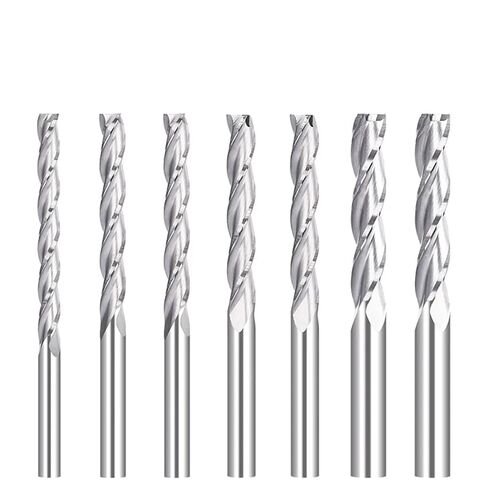 1pcs 3 Flute Flat End Mill 3.175 4 6mm Shank CNC Milling Cutter Carbide Router Bit for Woodworking Endmill(4x4x32x55mm) in Saudi Arabia