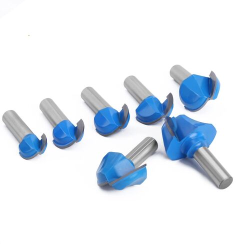 12mm Shank Round Nose Two Flutes Router Bit Set for Woodworking Bit in Saudi Arabia