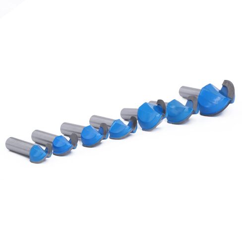 12mm Shank Round Nose Two Flutes Router Bit Set for Woodworking Bit in Saudi Arabia